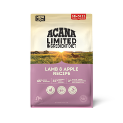 Acana Adult Lamb and Apple Singles Limited Ingredient Diet Dog Food – front view