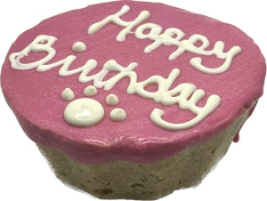 Preppy Puppy Happy Birthday Cake (4") – alternate view 2