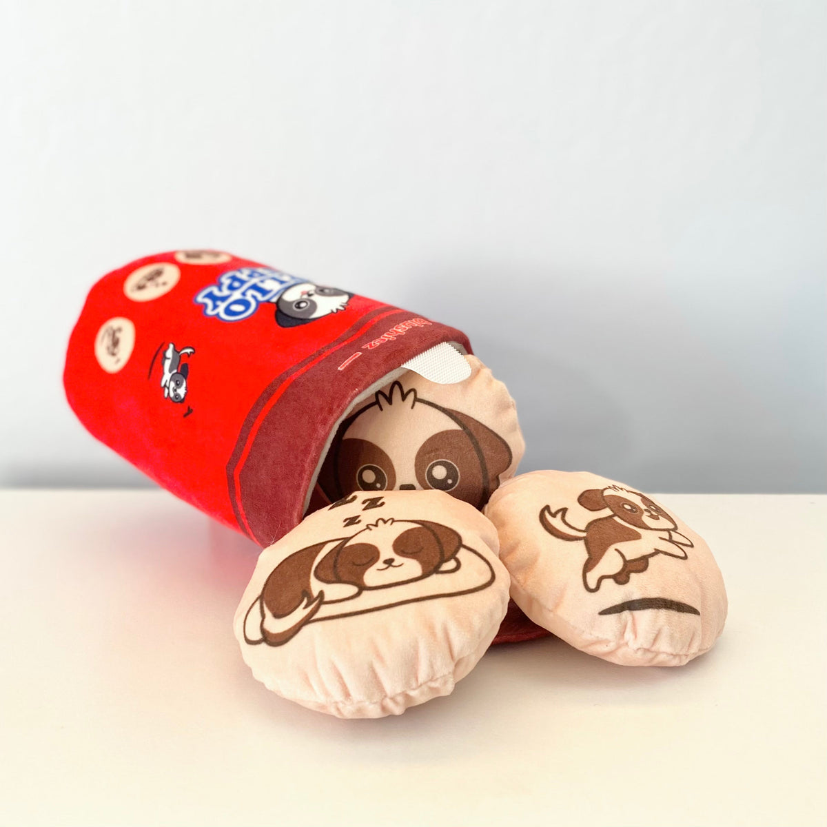 Blushiez Hello Puppy Dog Toy Set 4 Piece Biscuit Box – photo 9 of 9