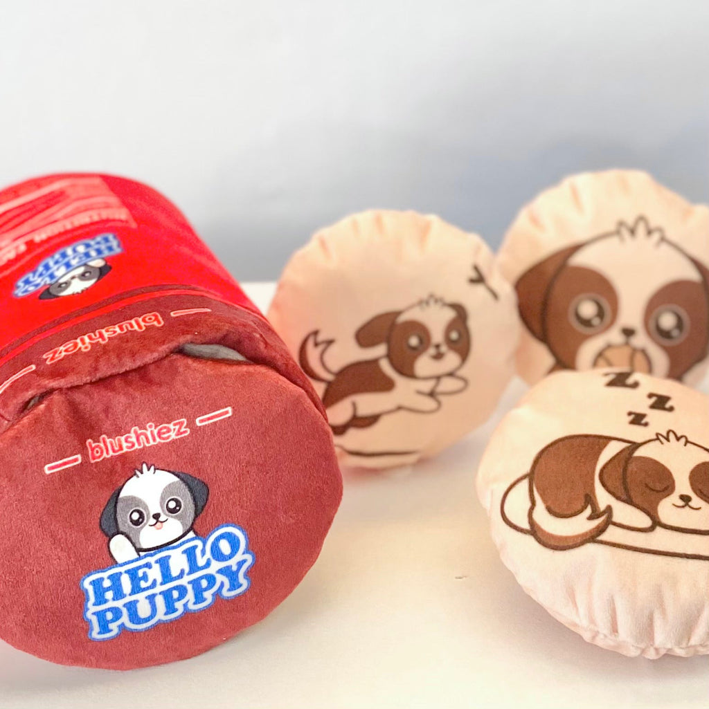 Blushiez Hello Puppy Dog Toy Set 4 Piece Biscuit Box – photo 7 of 9