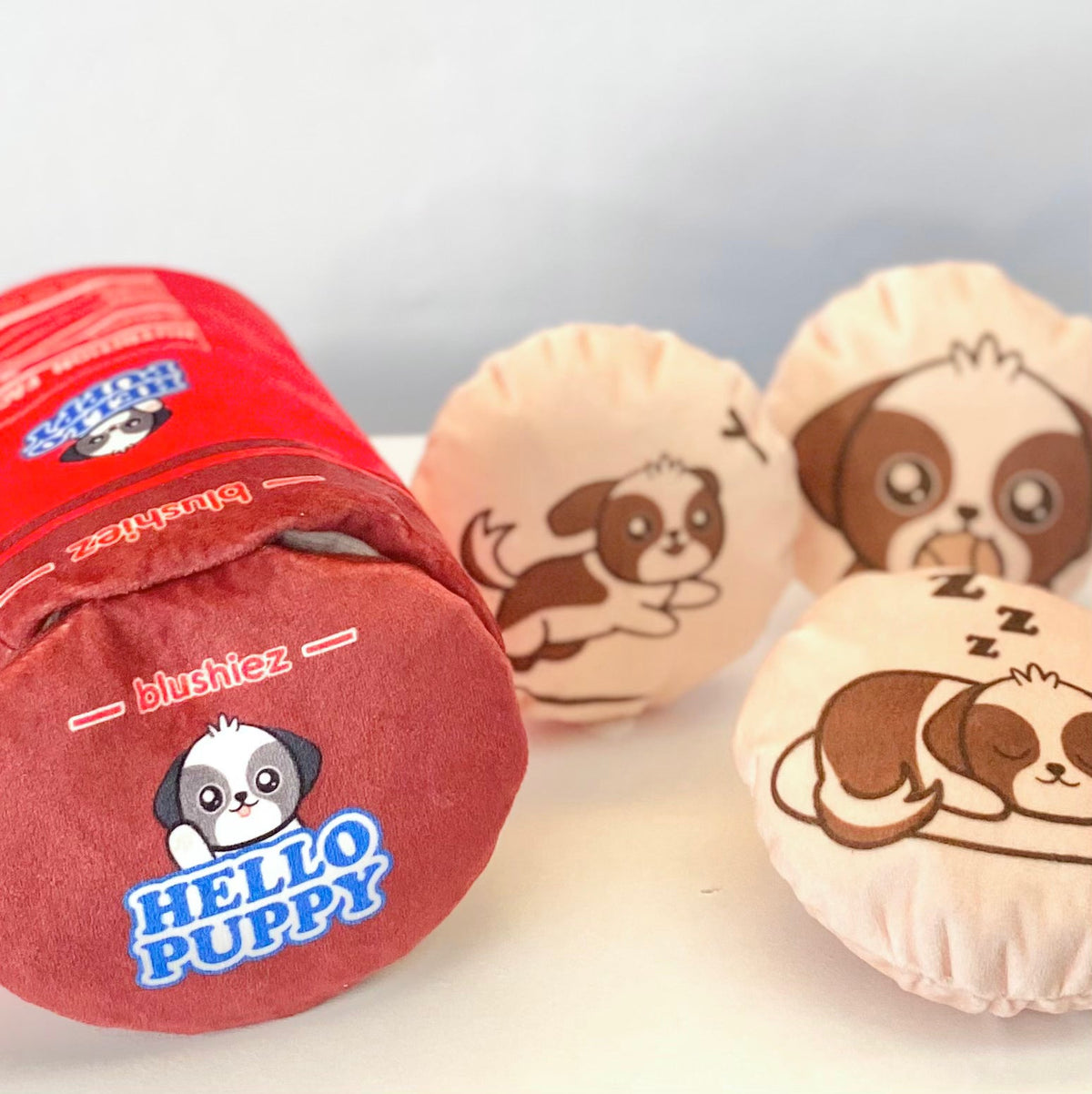 Blushiez Hello Puppy Dog Toy Set 4 Piece Biscuit Box – photo 7 of 9