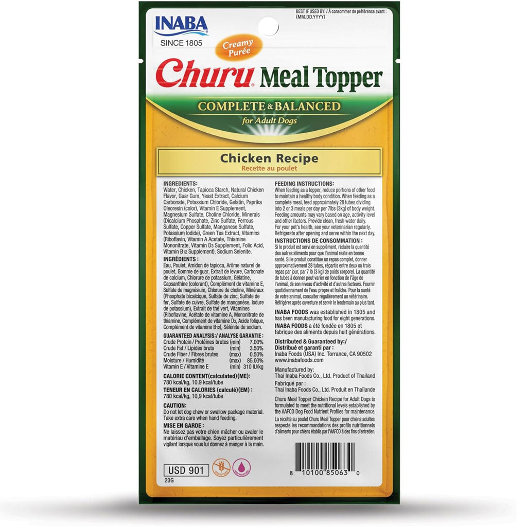 Inaba Churu Meal Topper Chicken Recipe Dog Food – photo 2 of 7