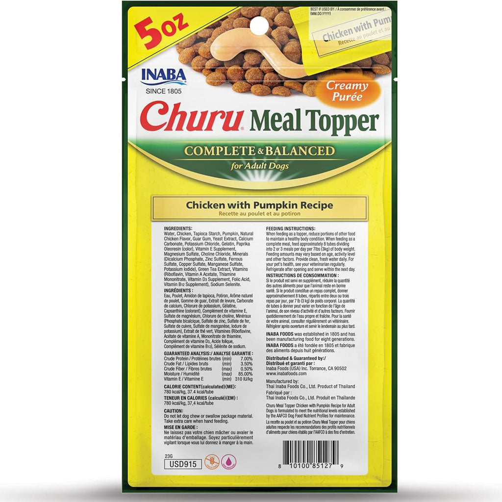 Inaba Churu Meal Topper Chicken with Pumpkin Recipe – photo 2 of 7