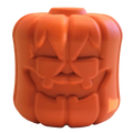 Jack O Lantern Halloween Dog Chew Toy – Large Dogs, USA Made – front view