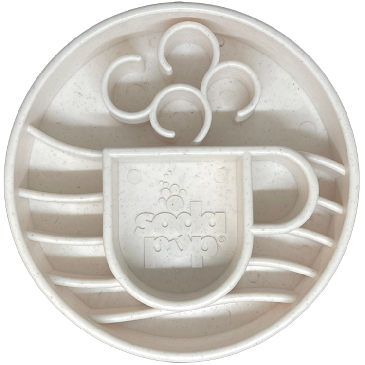 SodaPup Java eBowl – Deep Slow Feeder Dog Bowl – front view