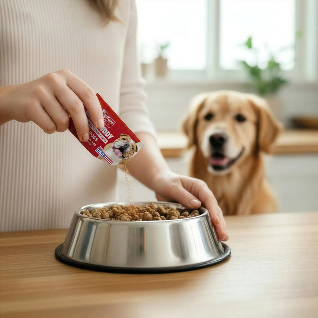 Jeffers Belly Buddy probiotic supplement packets for dogs – photo 4 of 8