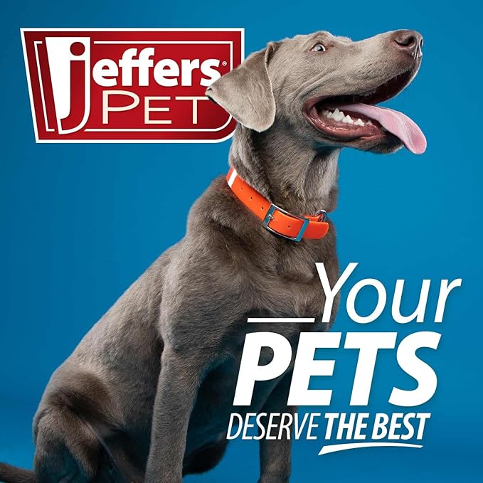 Jeffers high protein chicken jerky dog treats 24 oz, bag back panel