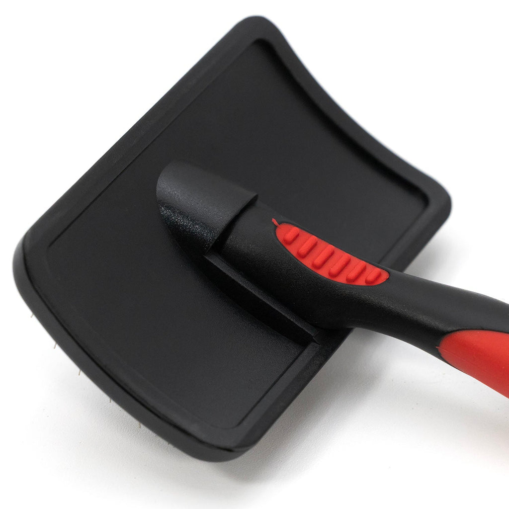 Dual Level Pin Slicker Pet Grooming Brush – Universal – alternate view 2