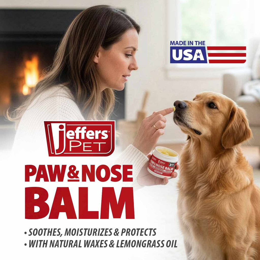 Jeffers paw and nose protection balm for dogs 3 oz, balm texture close-up