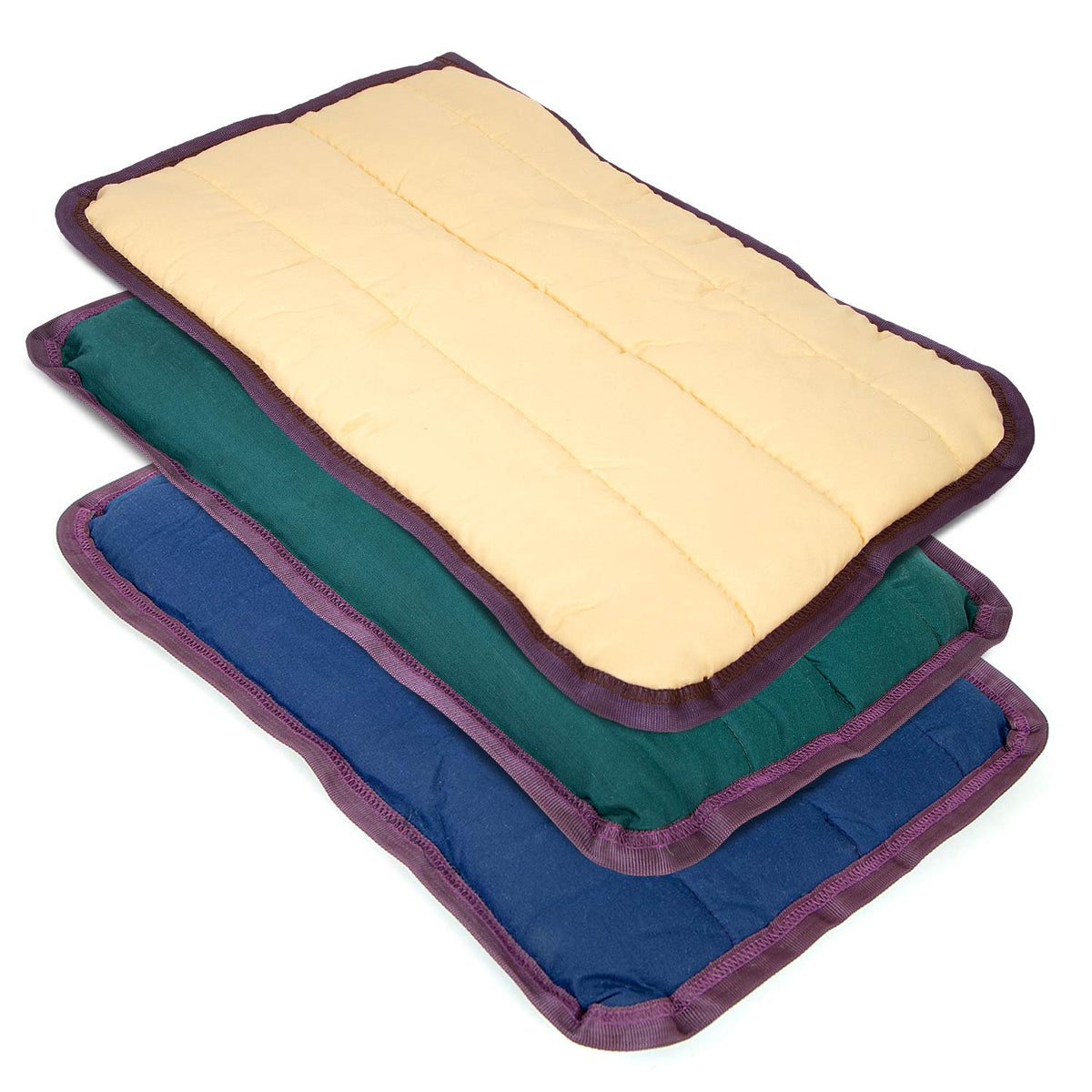 Soft poly-fill dog pillow for crates, carriers and lounging