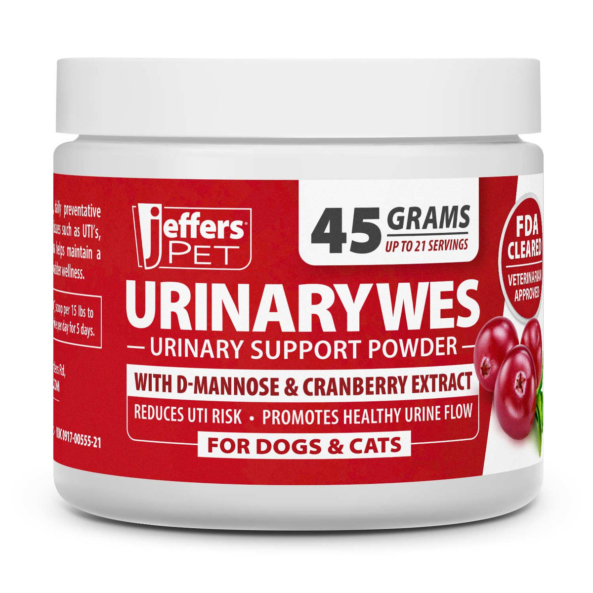 Jeffers UrinaryWes urinary support powder with D-Mannose and cranberry – photo 10 of 12