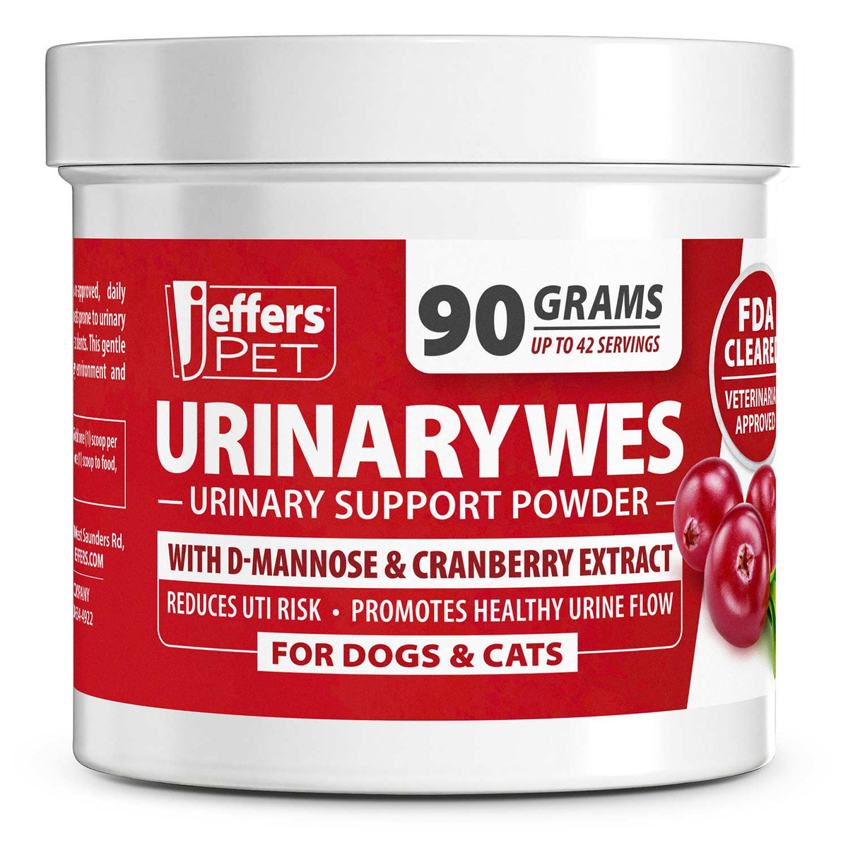 Jeffers UrinaryWes urinary support powder with D-Mannose and cranberry – photo 11 of 12