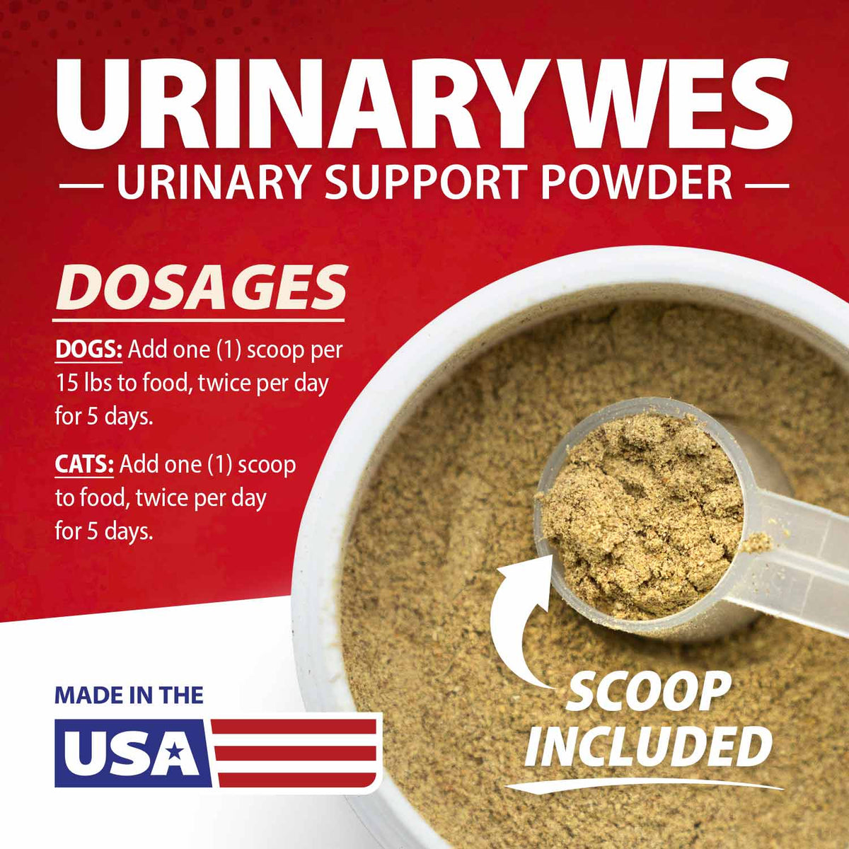 Jeffers UrinaryWes urinary support powder with D-Mannose and cranberry – photo 5 of 12