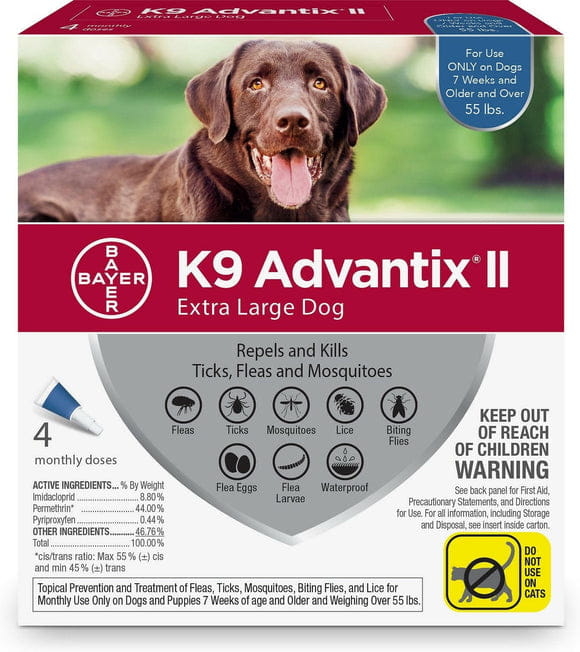 K9 Advantix II Extra Large Dogs Blue Box – photo 10 of 10