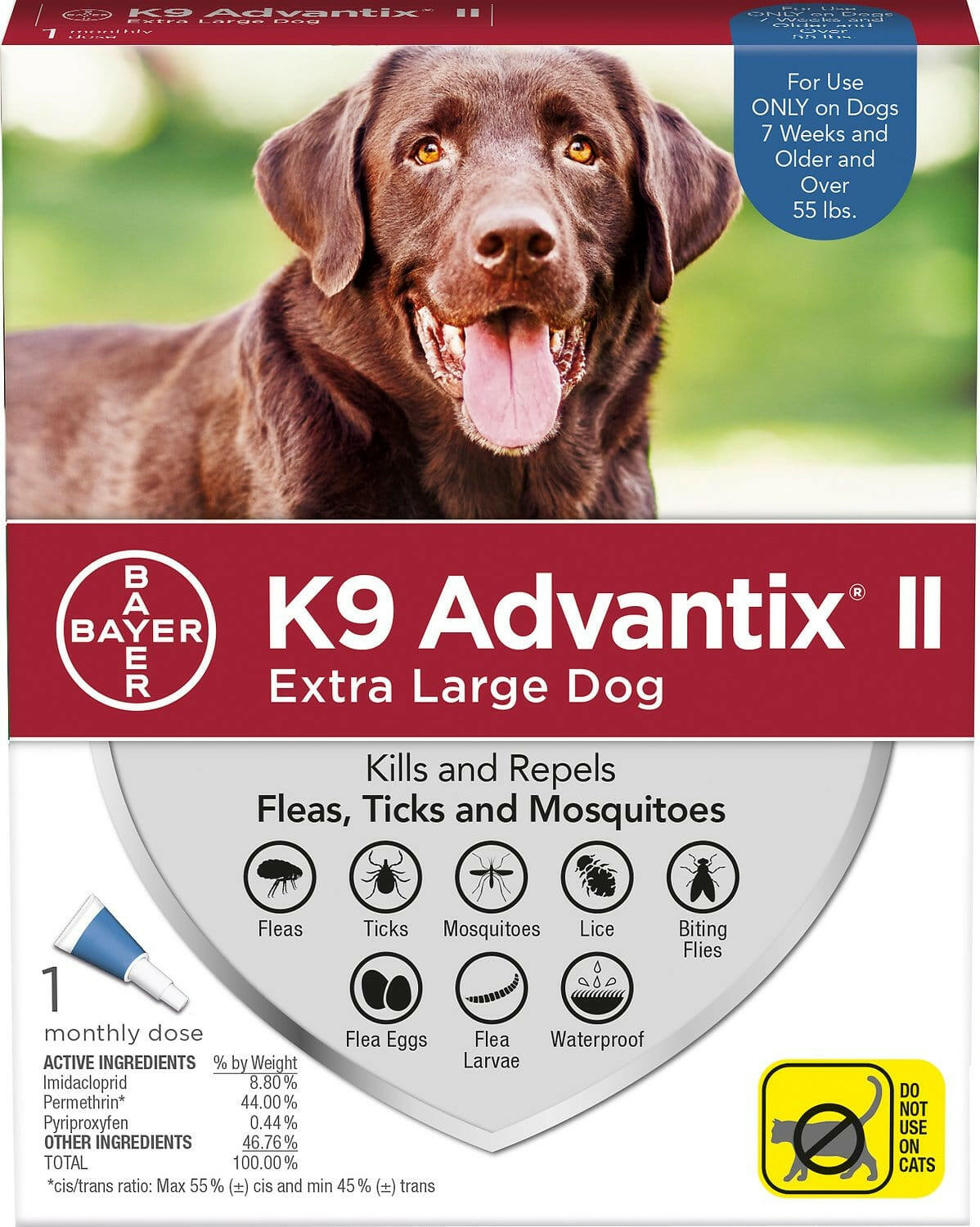 K9 Advantix II Extra Large Dogs Blue Box – photo 8 of 10