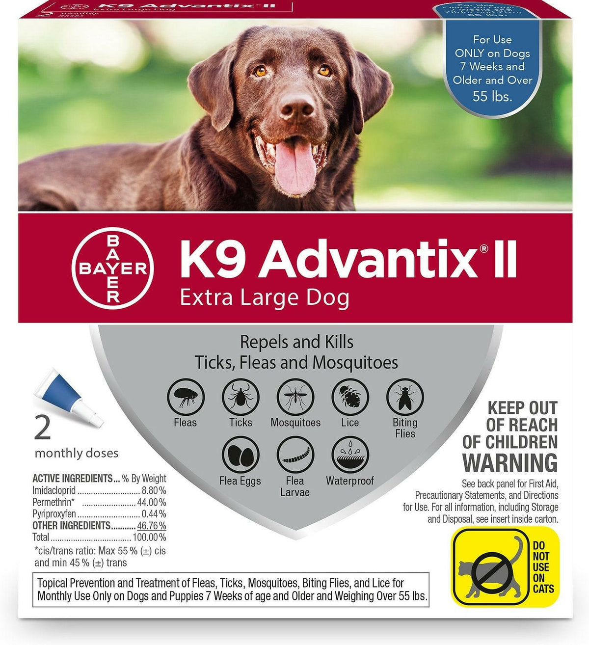 K9 Advantix II Extra Large Dogs Blue Box – photo 9 of 10