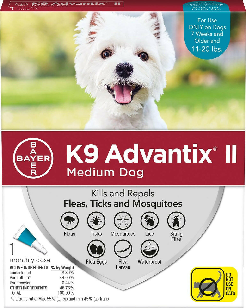 K9 Advantix II Medium Dogs Teal Box – photo 9 of 11
