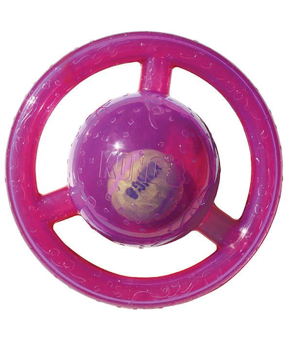 KONG Jumbler Disc Squeaker Dog Toy – alternate view 1