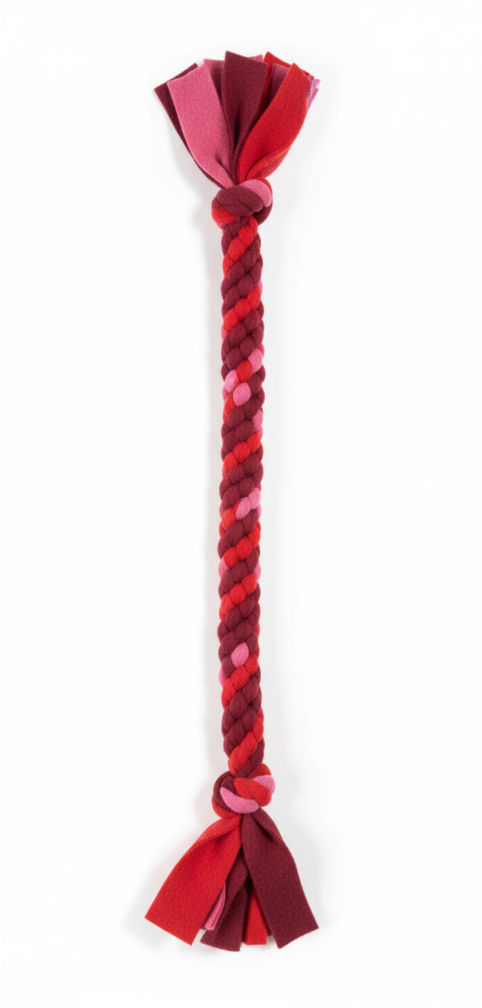 Large Fleece Pull Toy for Dogs – alternate view 2