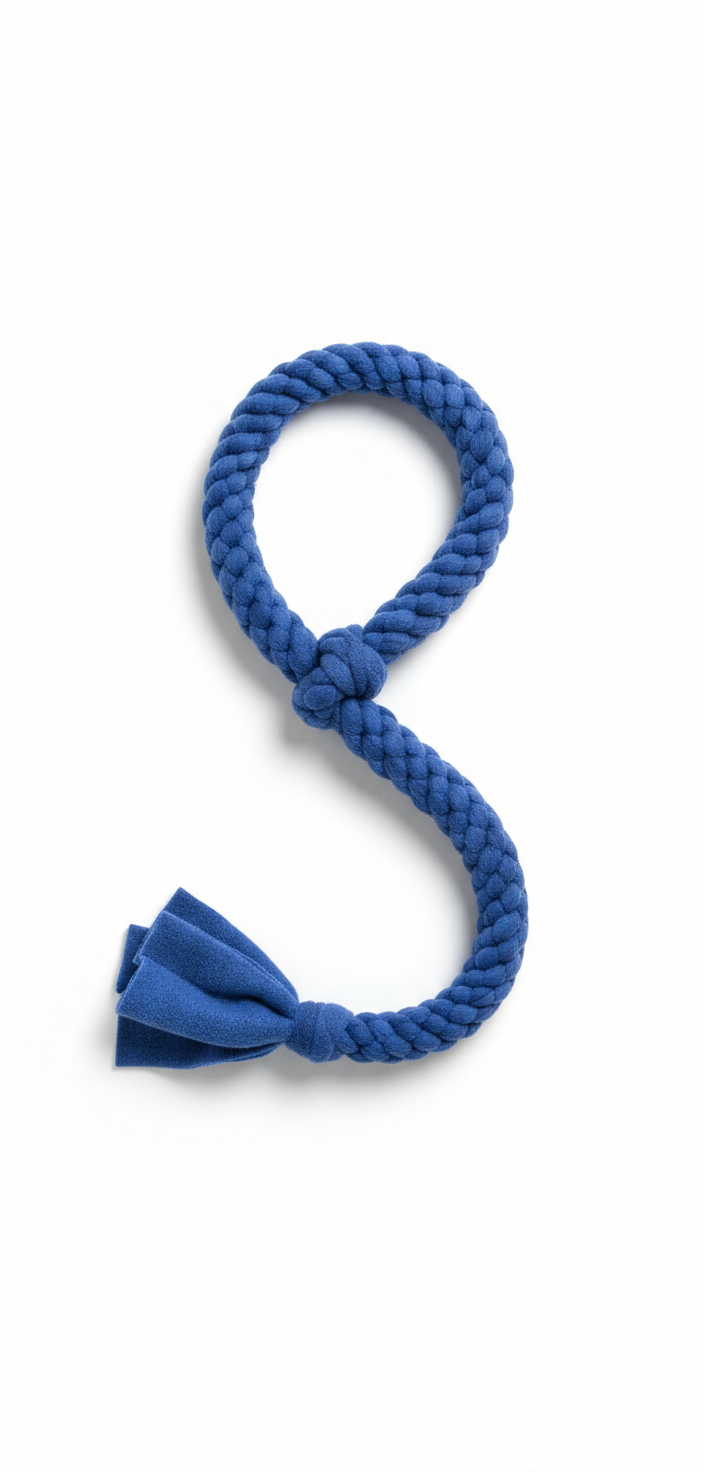 Large Fleece Pull Toy for Dogs – alternate view 3