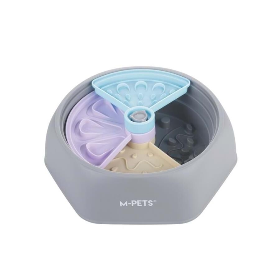 M-Pets Level Up Adjustable Slow Feeder Dog Bowl – Small – alternate view 2