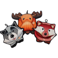HuggleTuff Puffies Woodland Friends Plush Dog Toys 3 Pack