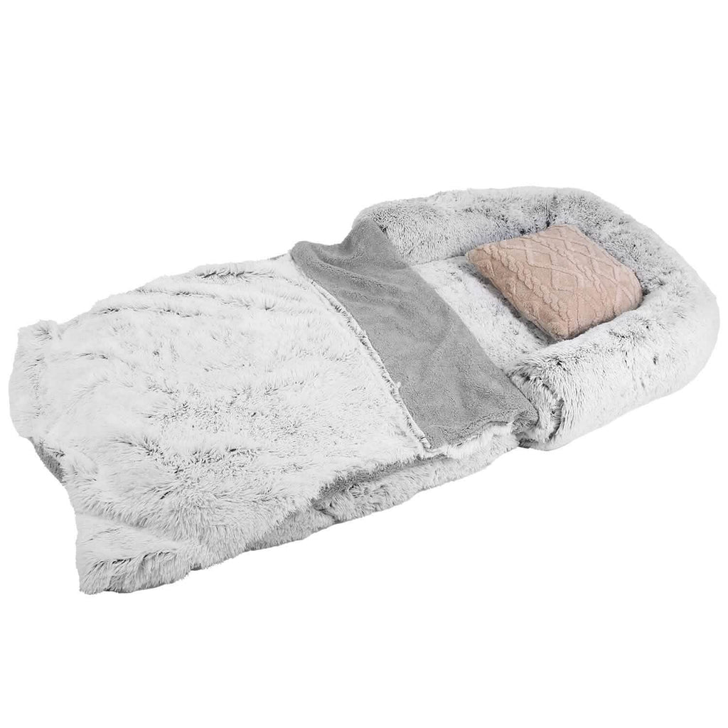 Human-Sized Dog Bed Napping Bed with Washable Zipped Cover – photo 2 of 13