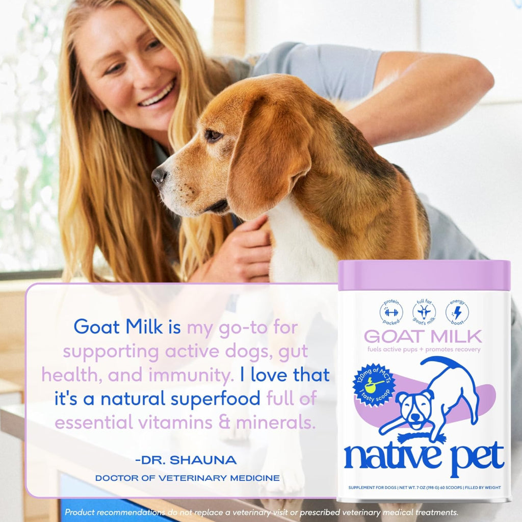 Native Pet Goat Milk Powder Meal Topper for Dogs – photo 5 of 9