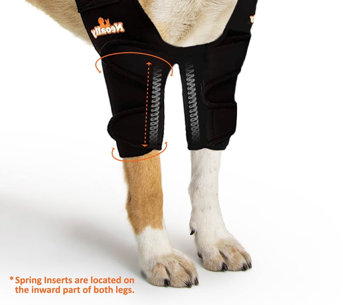 NeoAlly Elbow & Shoulder Brace with Spring Inserts – Pet Mobility Support – alternate view 9