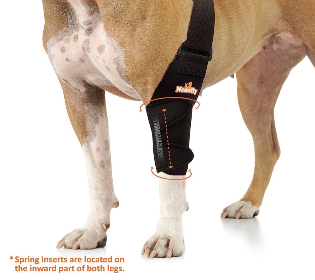 NeoAlly Elbow & Shoulder Brace with Spring Inserts – Pet Mobility Support – alternate view 10