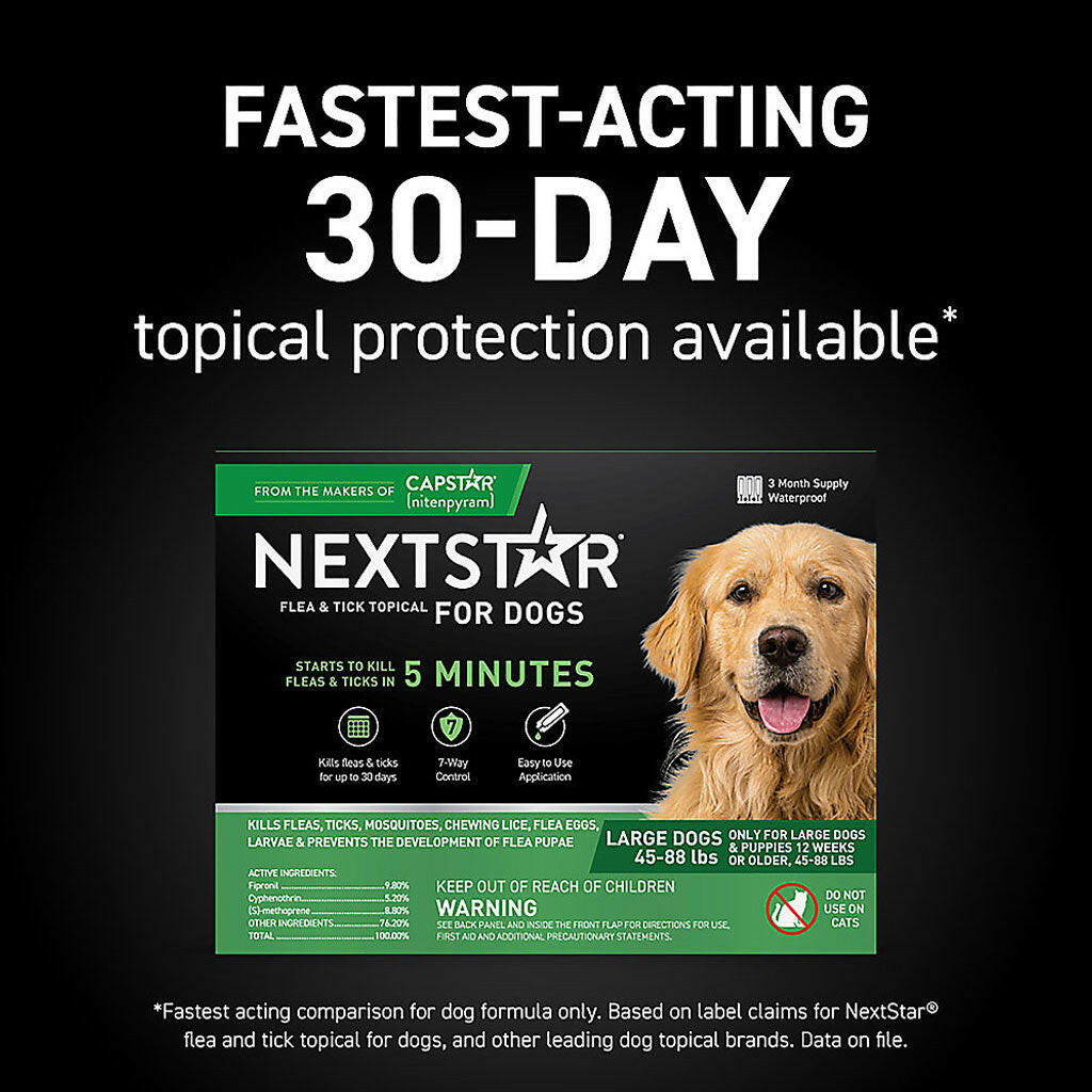 Nextstar Flea and Tick Topical for Large Dogs – photo 2 of 10