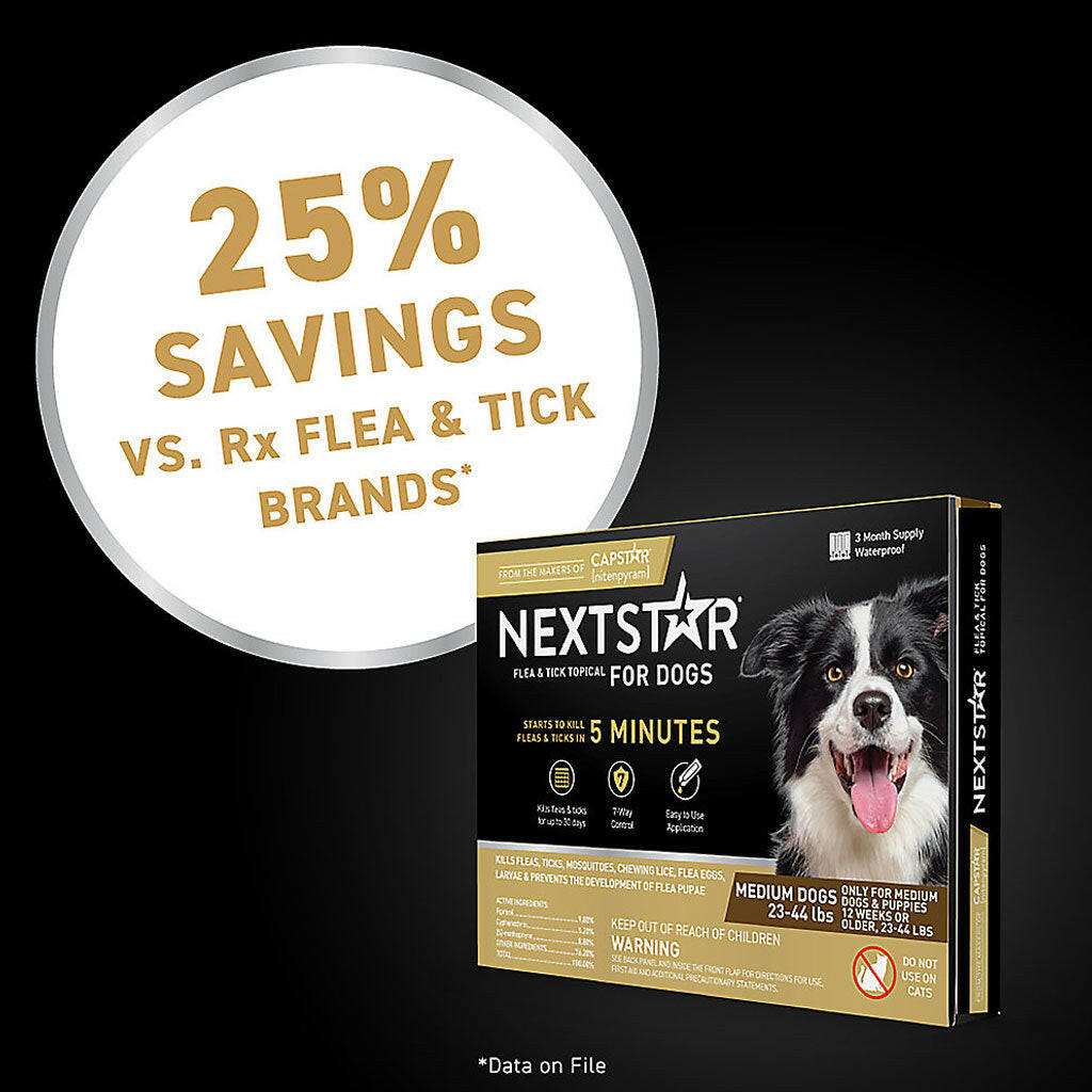 Nextstar Flea and Tick Topical for Medium Dogs – photo 4 of 10