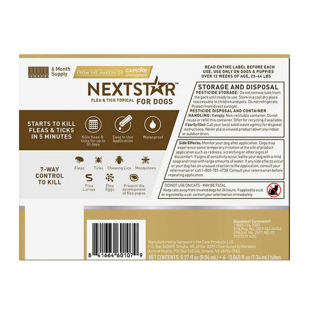 Nextstar Flea and Tick Topical for Medium Dogs – photo 8 of 10