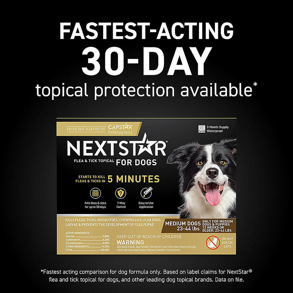 Nextstar Flea and Tick Topical for Medium Dogs – photo 7 of 10