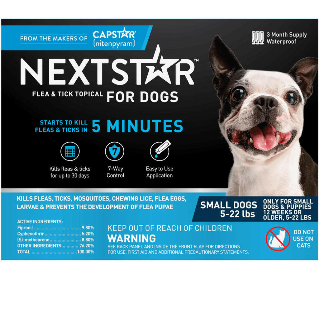 Nextstar Flea and Tick Topical Small Dogs – photo 1 of 10