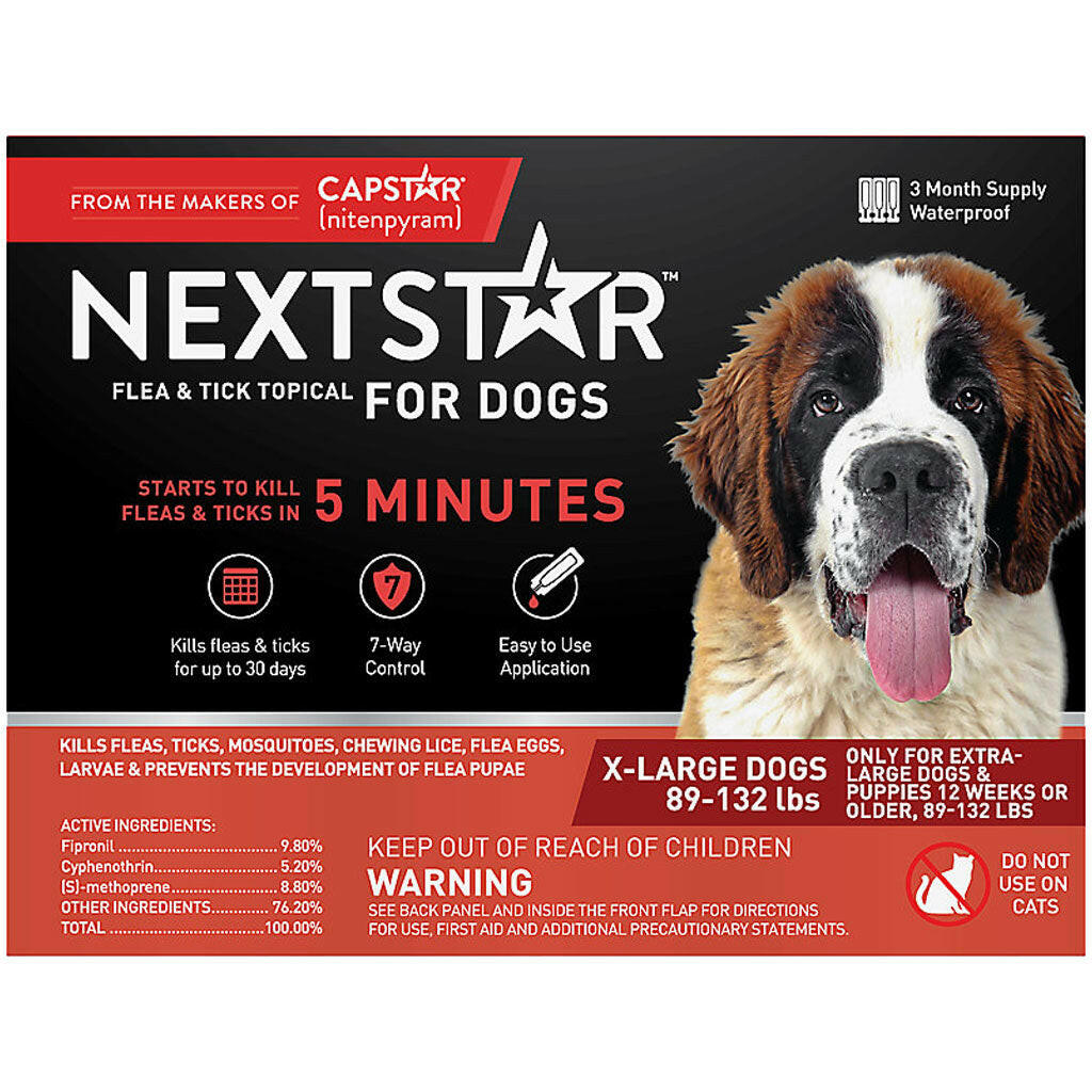 Nextstar Flea and Tick Topical for X-Large Dogs – photo 1 of 10