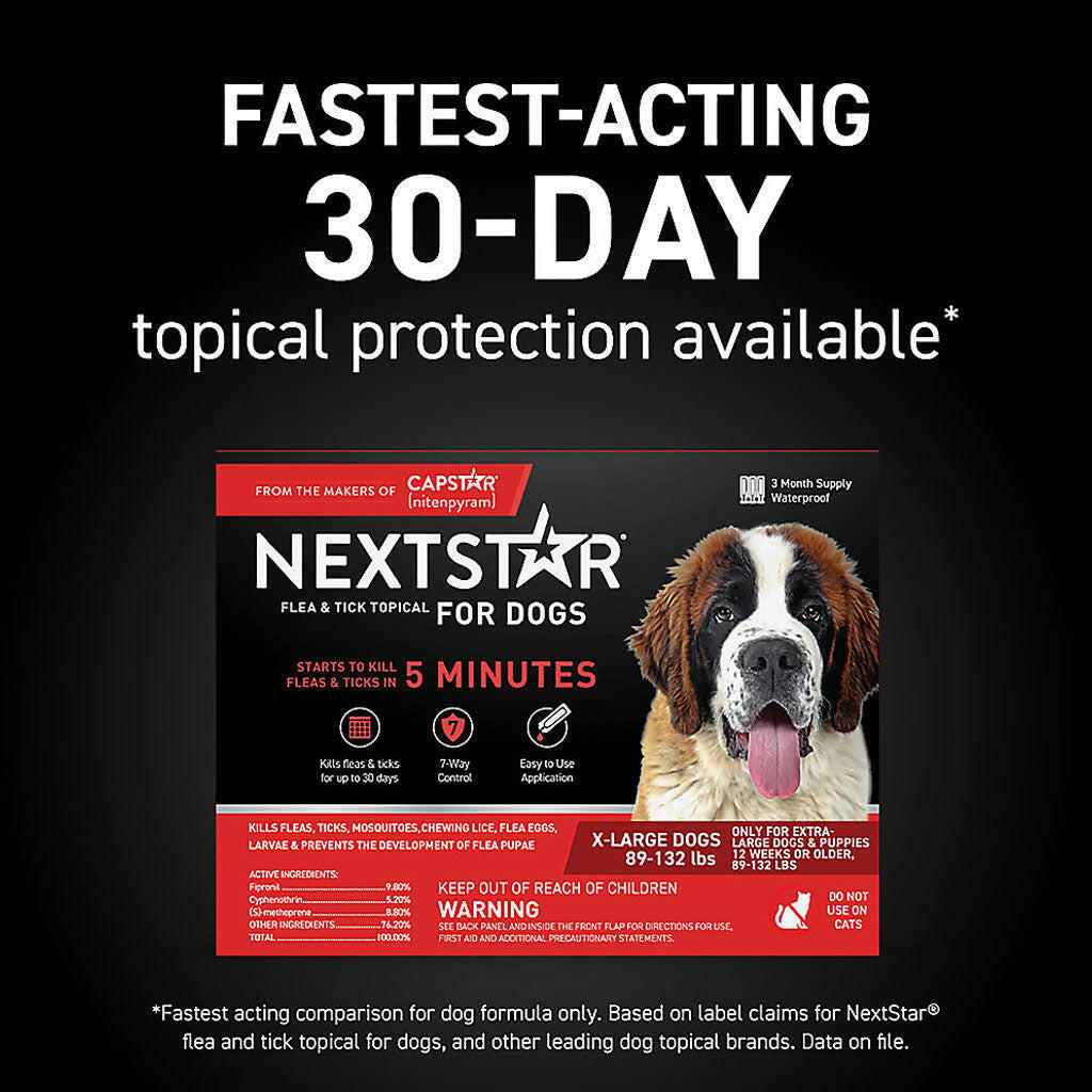 Nextstar Flea and Tick Topical for X-Large Dogs – photo 7 of 10
