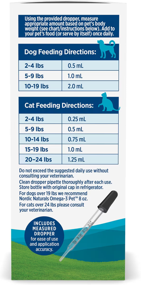 Nordic Naturals Omega-3 Pet Oil Cats and Small Breed Dogs – photo 4 of 8