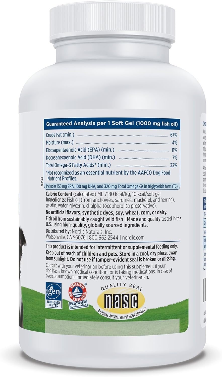 Nordic Naturals Omega-3 Pet Soft Gels for Dogs – photo 5 of 12