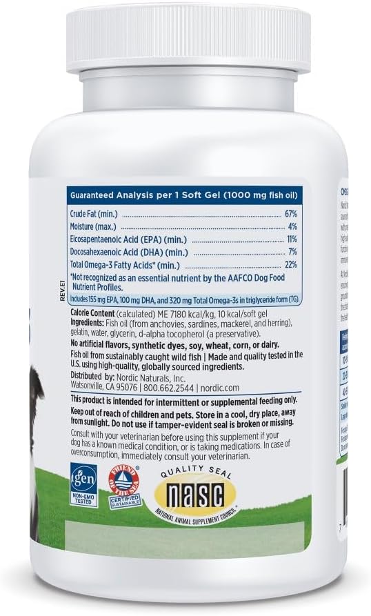 Nordic Naturals Omega-3 Pet Soft Gels for Dogs – photo 2 of 12