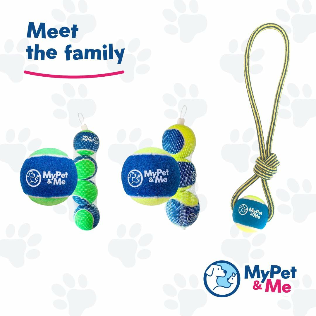 My Pet & Me Dog Tennis Balls 2.5-Inch Soft & Lightweight, 4-Pack – photo 7 of 8