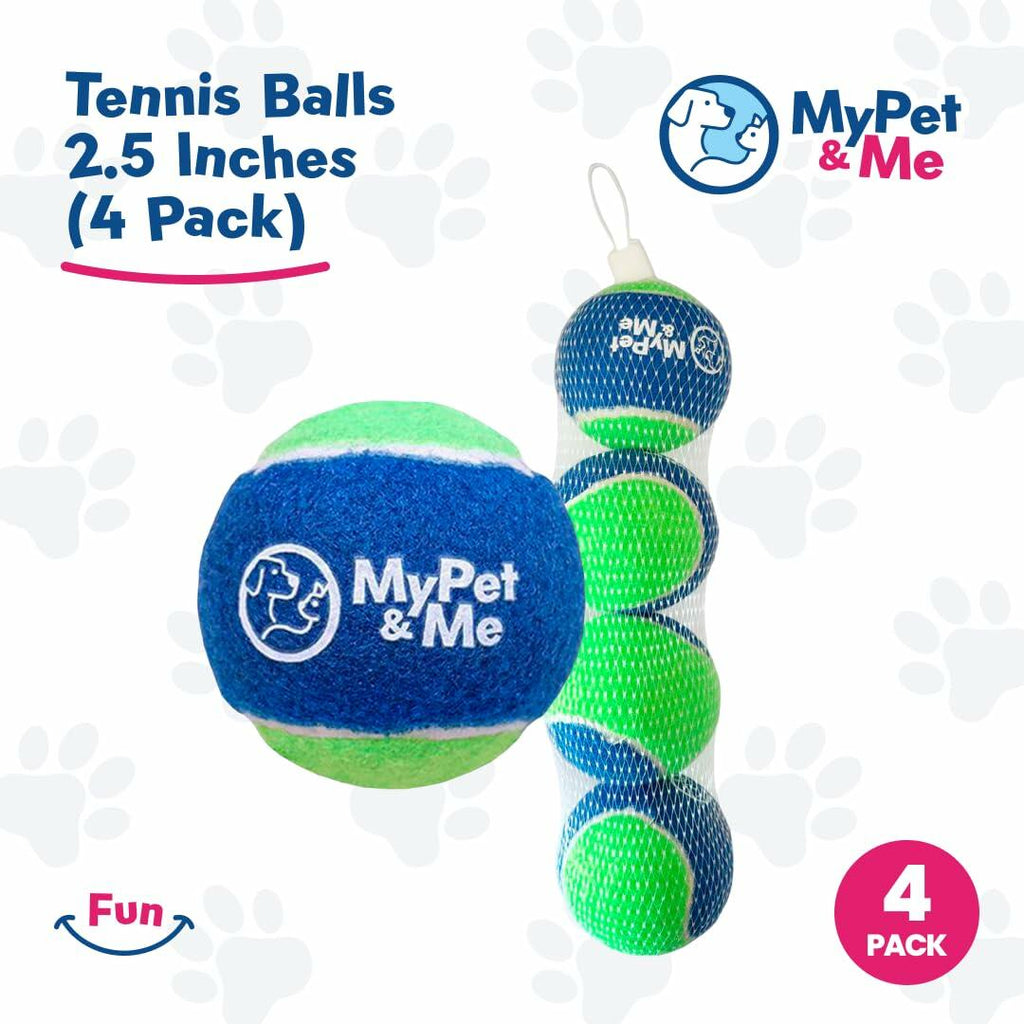 My Pet & Me Dog Tennis Balls 2.5-Inch Soft & Lightweight, 4-Pack – photo 4 of 8
