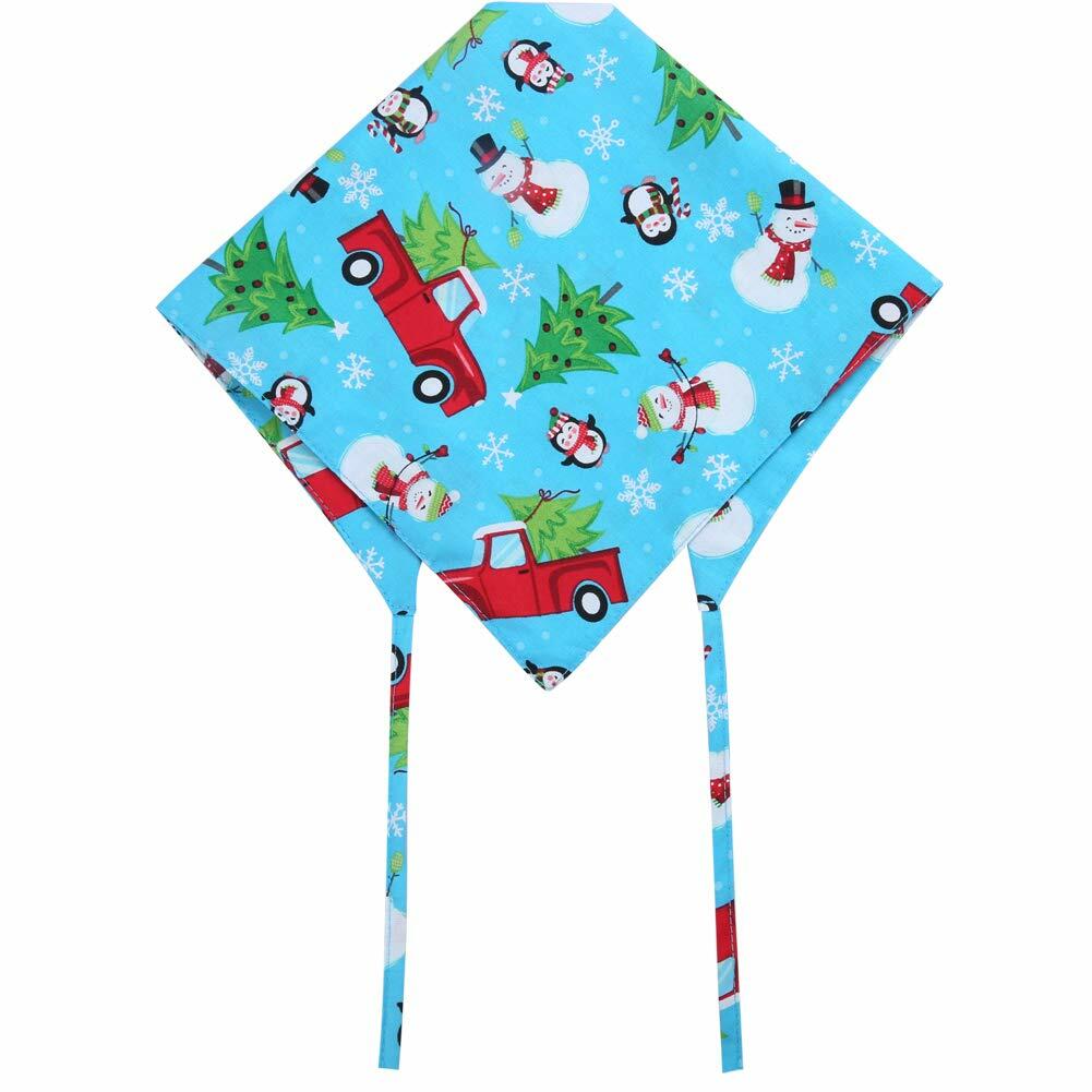 KZHAREEN Christmas Dog Bandanas Reversible Cotton, 4-Pack, Large – photo 3 of 5