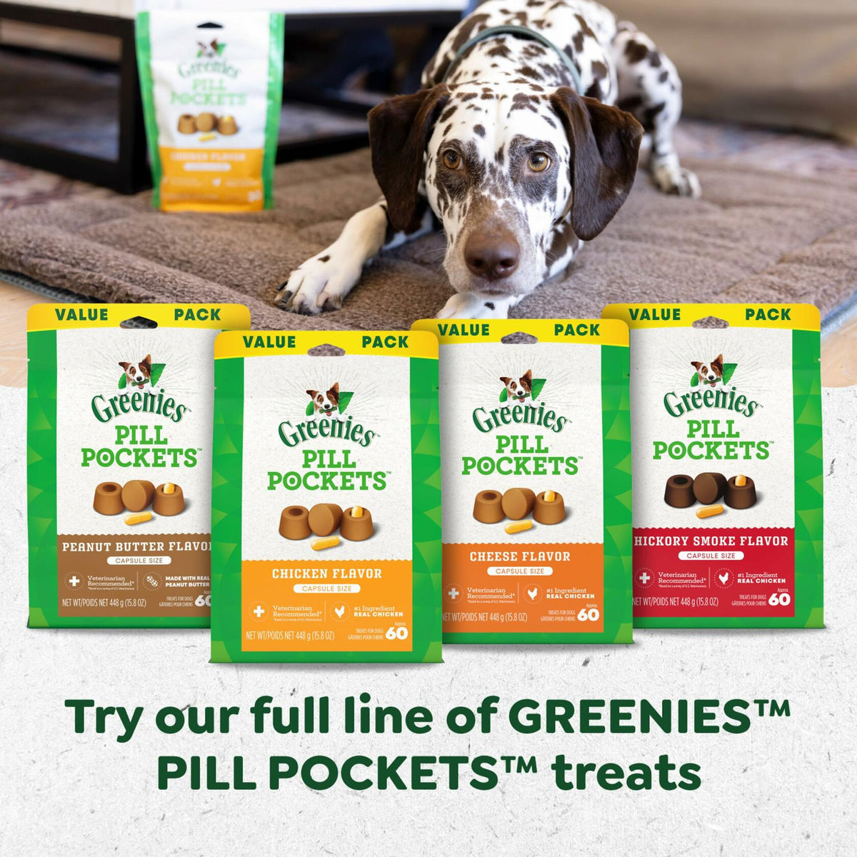 Greenies Pill Pockets for Dogs Cheese Flavor, Large, 7.9 oz – photo 9 of 9