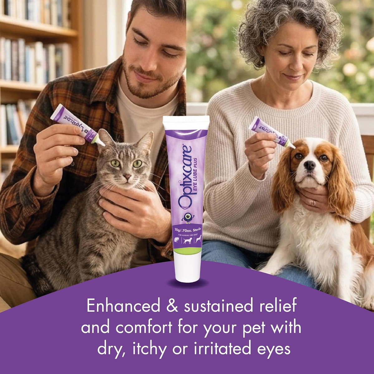 Optixcare Eye Lube Plus Dogs Cats – photo 3 of 7