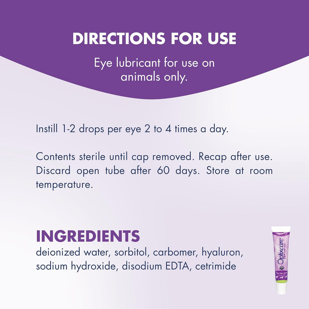 Optixcare Eye Lube Plus Dogs Cats – photo 5 of 7