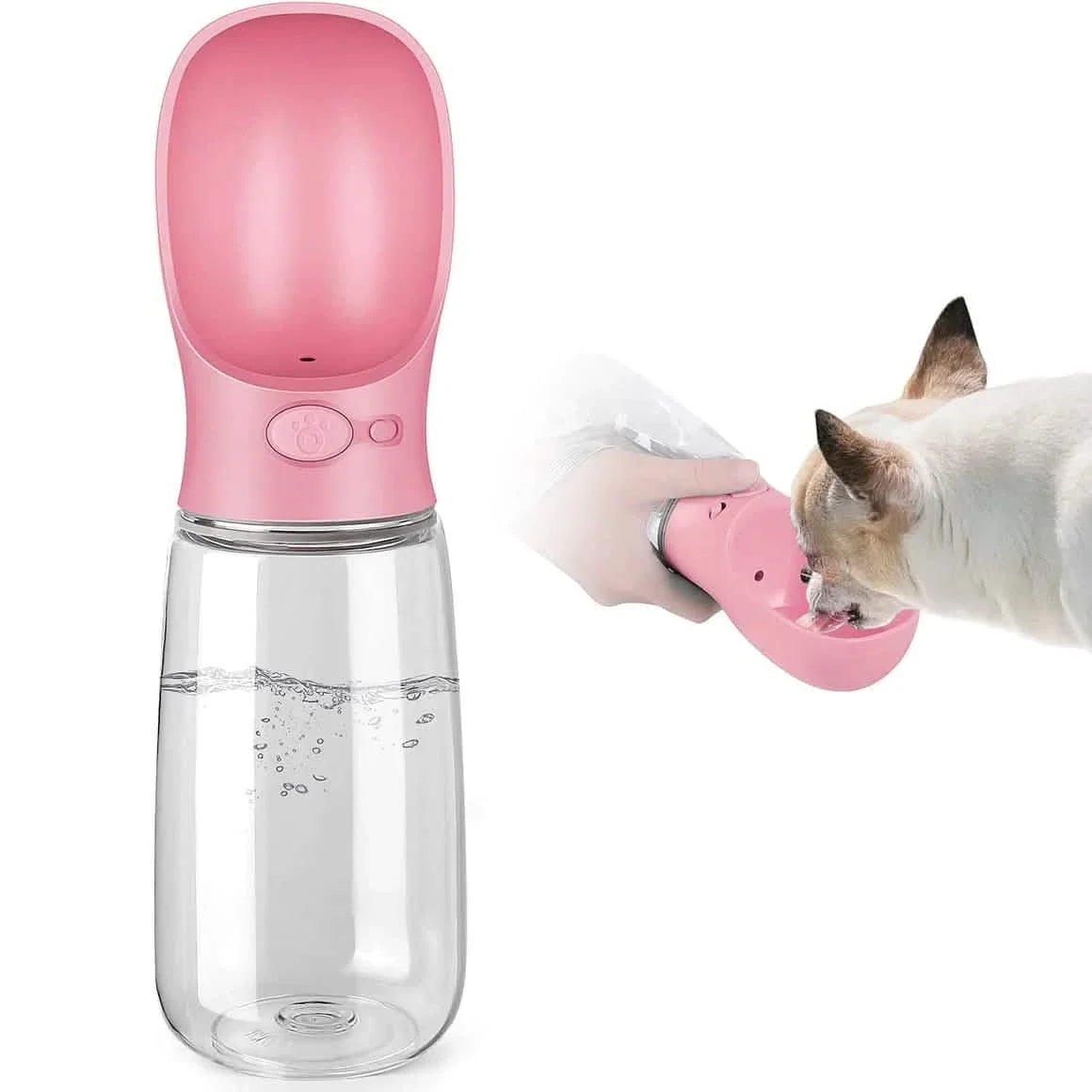 Pedy Portable Dog Water Bottle 19 oz with Bowl Dispenser – photo 1 of 1