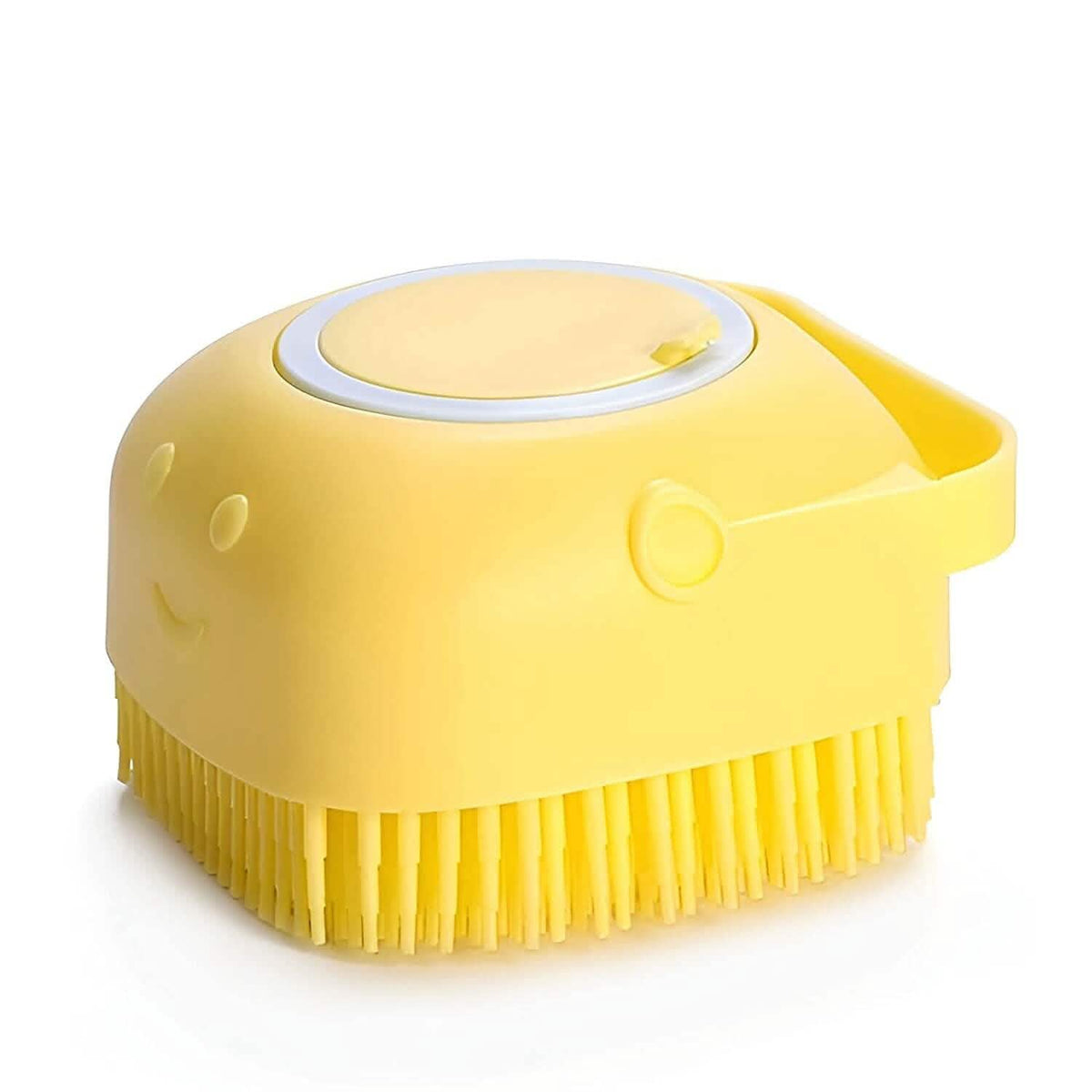Pet Bath Brush and Shampoo Dispenser Silicone Scrubber – photo 3 of 9