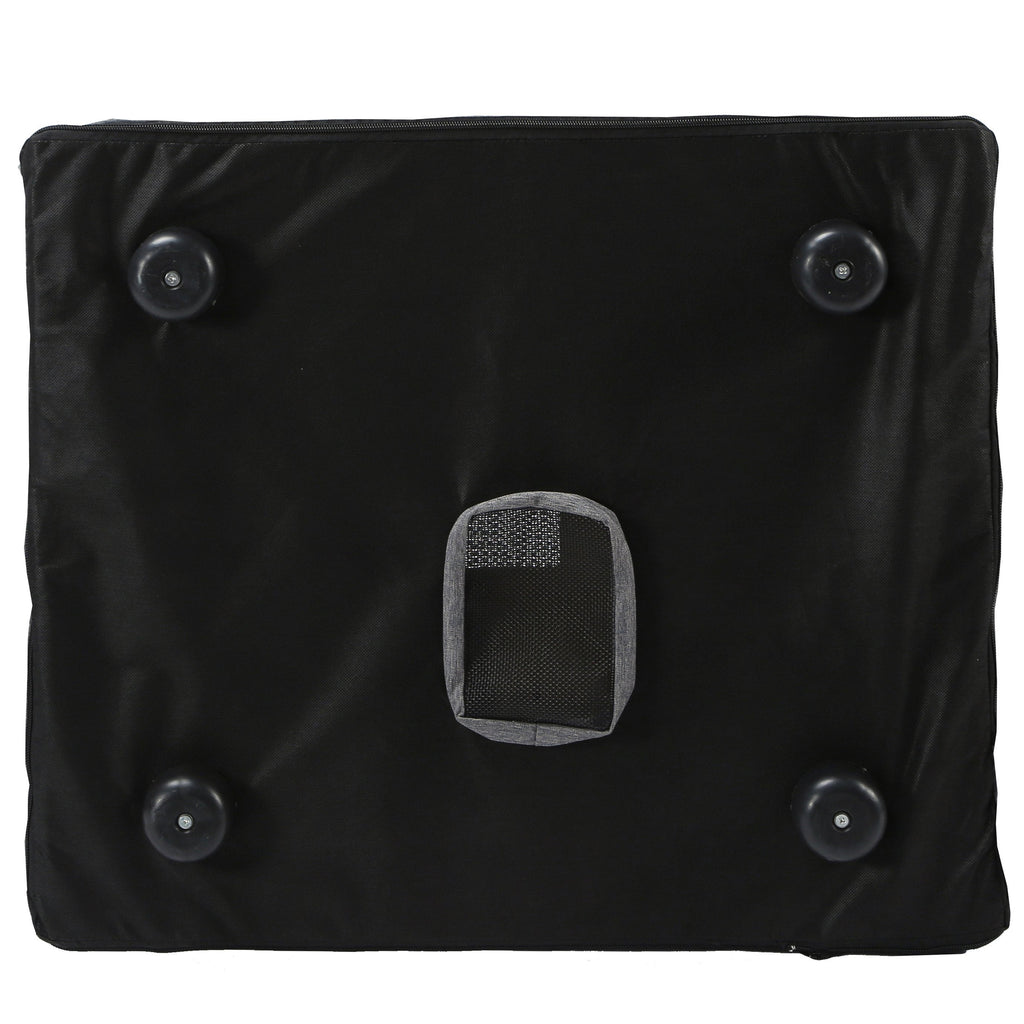Smart temperature-control dog bed with memory foam cushion