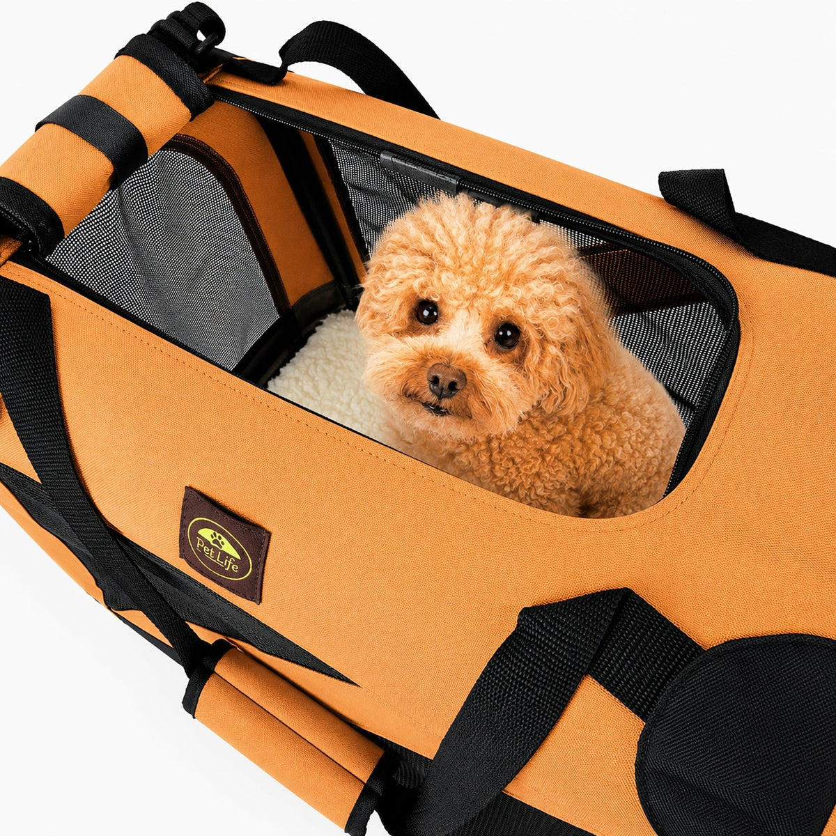 Pet Life 360° Vista View Soft Folding Metal Framed Dog Crate – alternate view 12